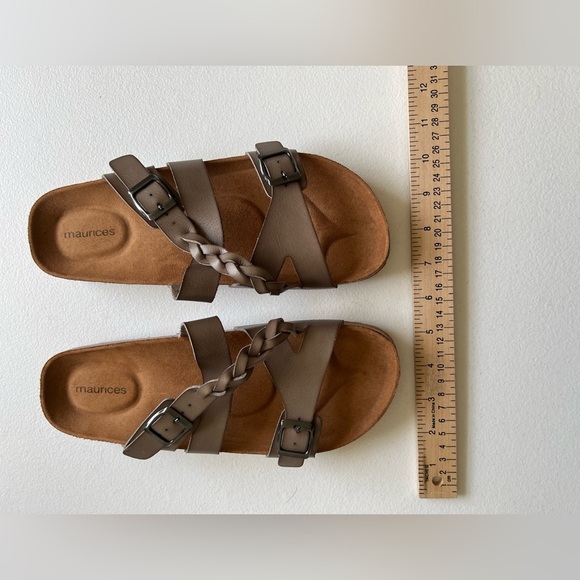 Maurice's  women’s Slide On Gray
Sandals Size 9.5 - Picture 8 of 8